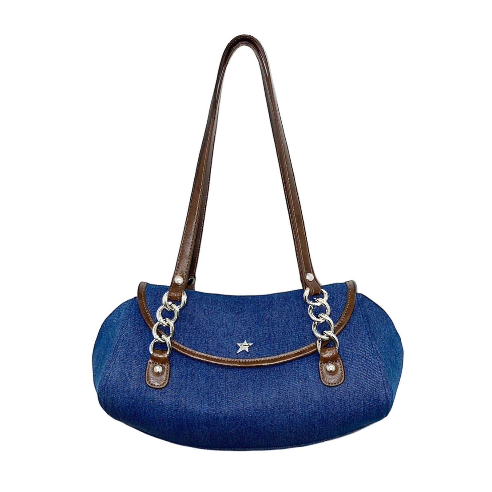TTMAB - Naomi Denim Evening Shoulder Bag | Blue, buy at DOORS NYC