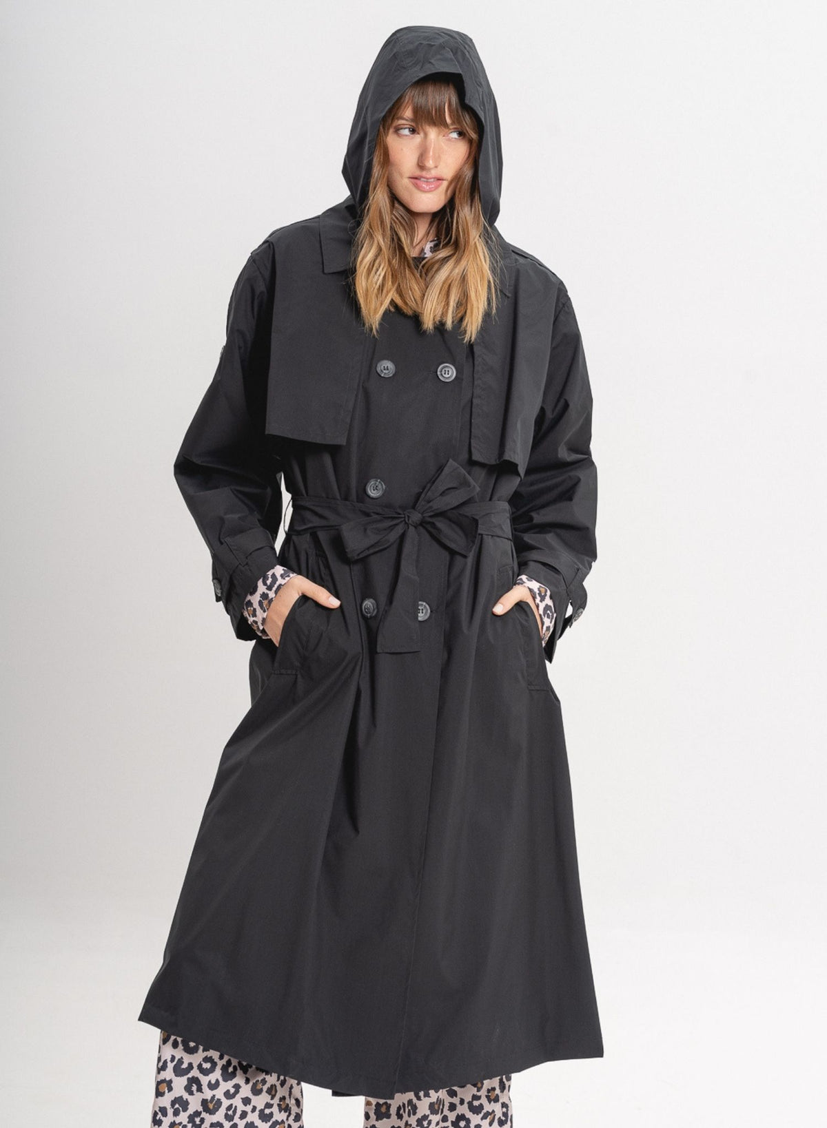 SECO - Bronx Trench Coat | Black, buy at DOORS NYC