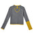 Cashmere Heart Sweater Gray