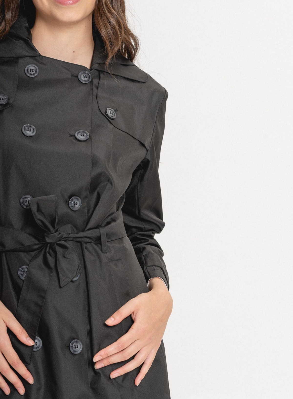 SECO - Manhattan Trench Coat | Black, buy at DOORS NYC