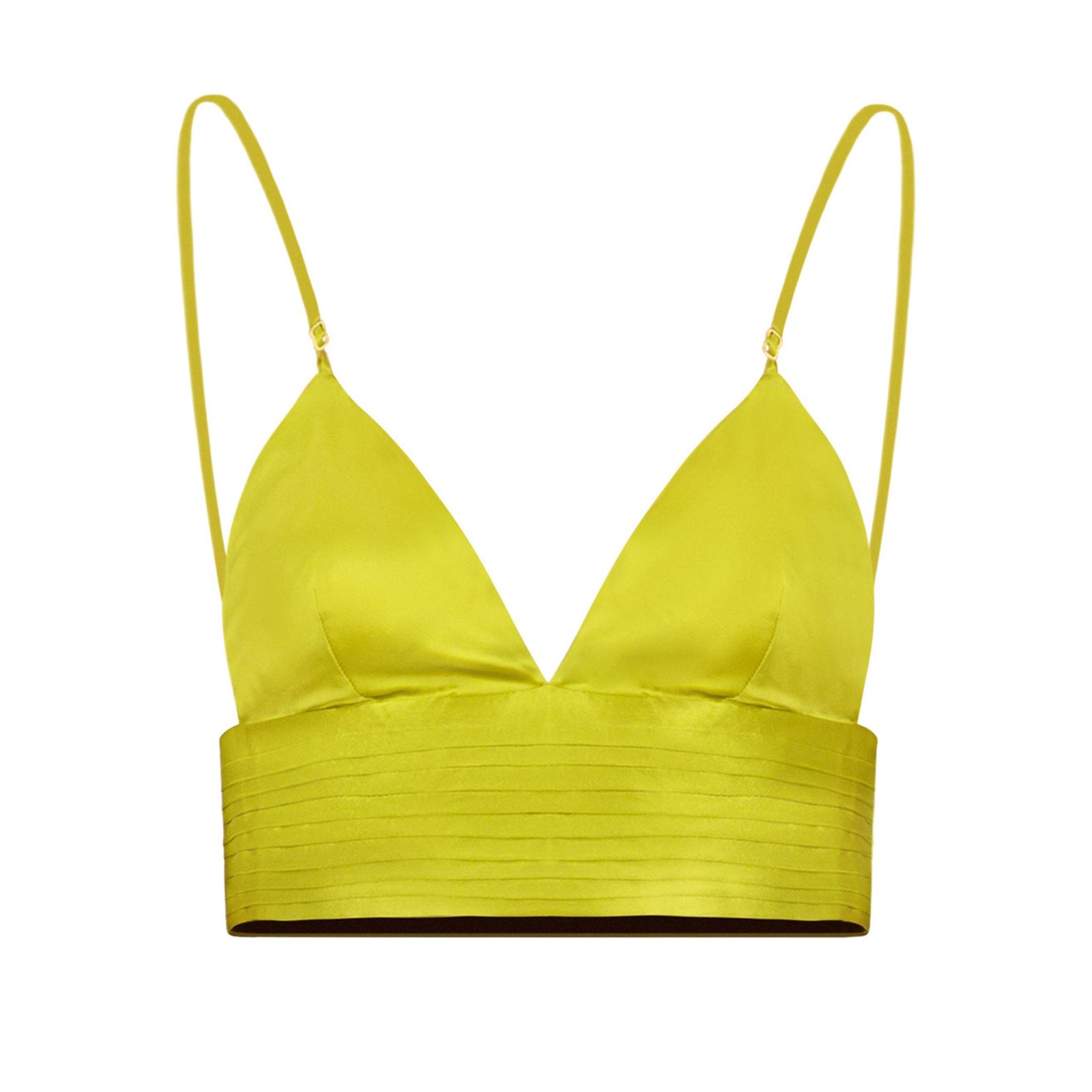 KAIANE DESIGNS - Oasis Silk Crop Top at DOORS NYC