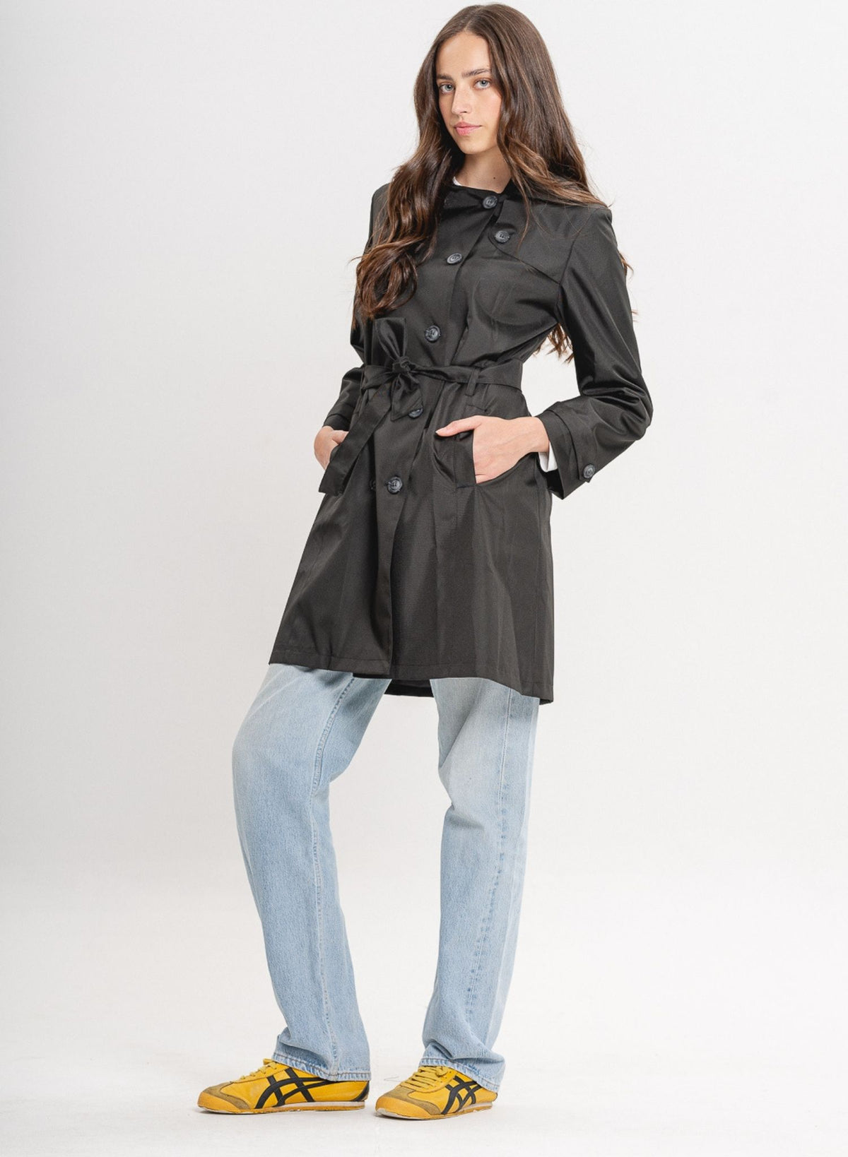 SECO - Manhattan Trench Coat | Black, buy at DOORS NYC