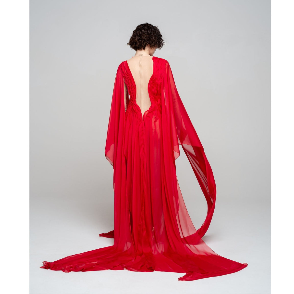 Red Aphrodite Divina Gown