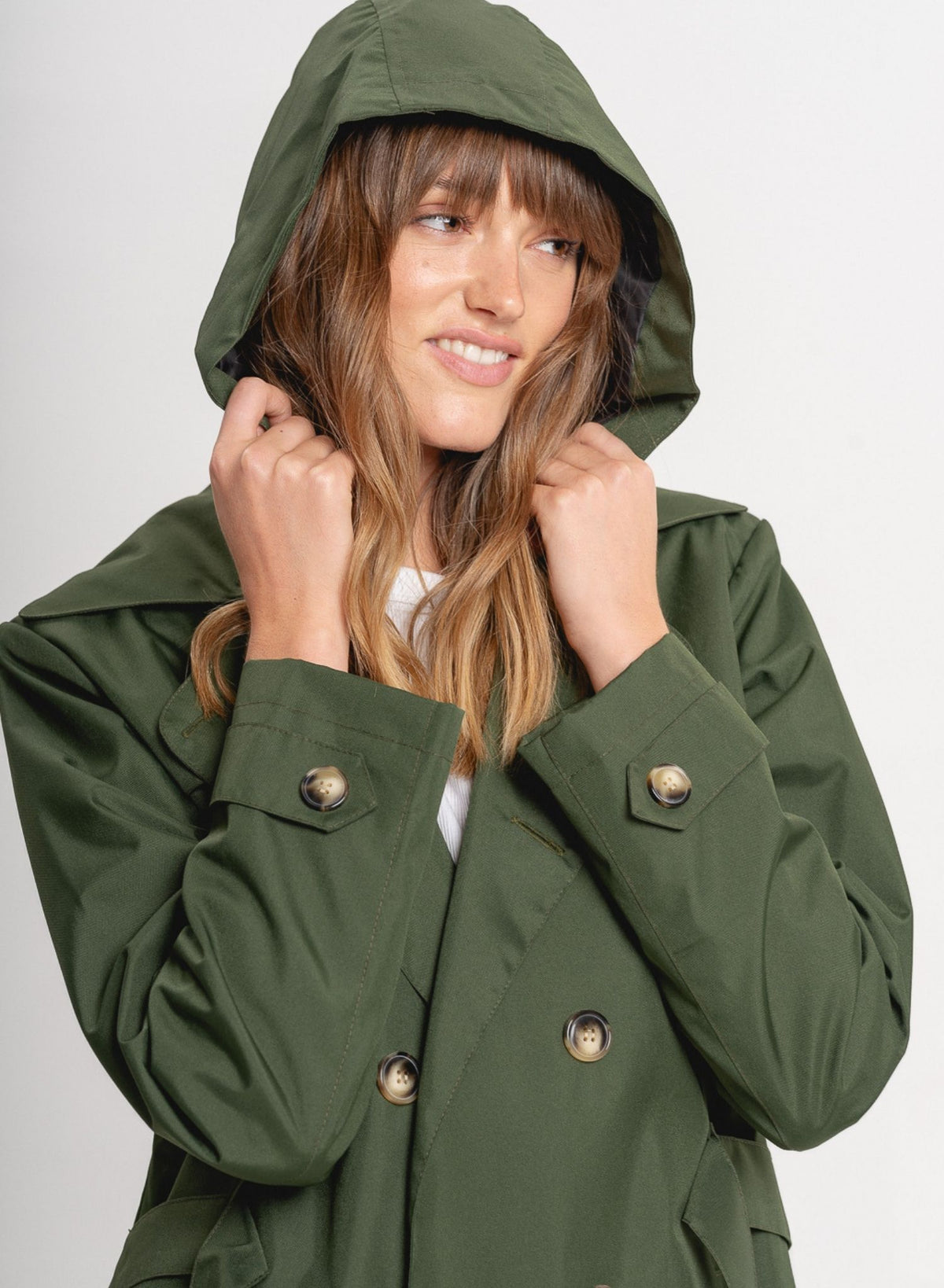 SECO - Manhattan Trench Coat | Military , buy at DOORS NYC