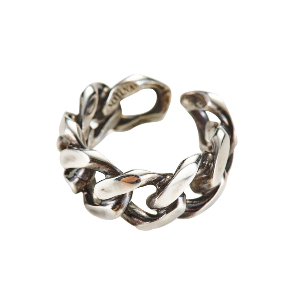 MASANA - Silver Chain Connect Ring, buy at DOORS NYC