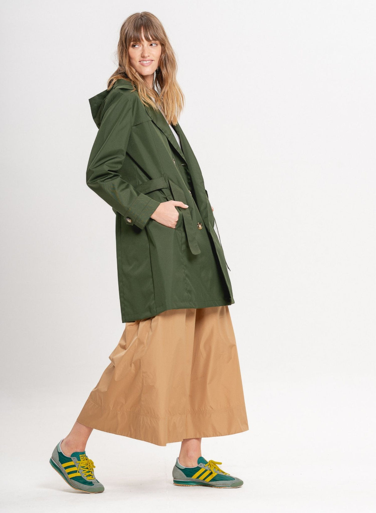 SECO - Manhattan Trench Coat | Military , buy at DOORS NYC