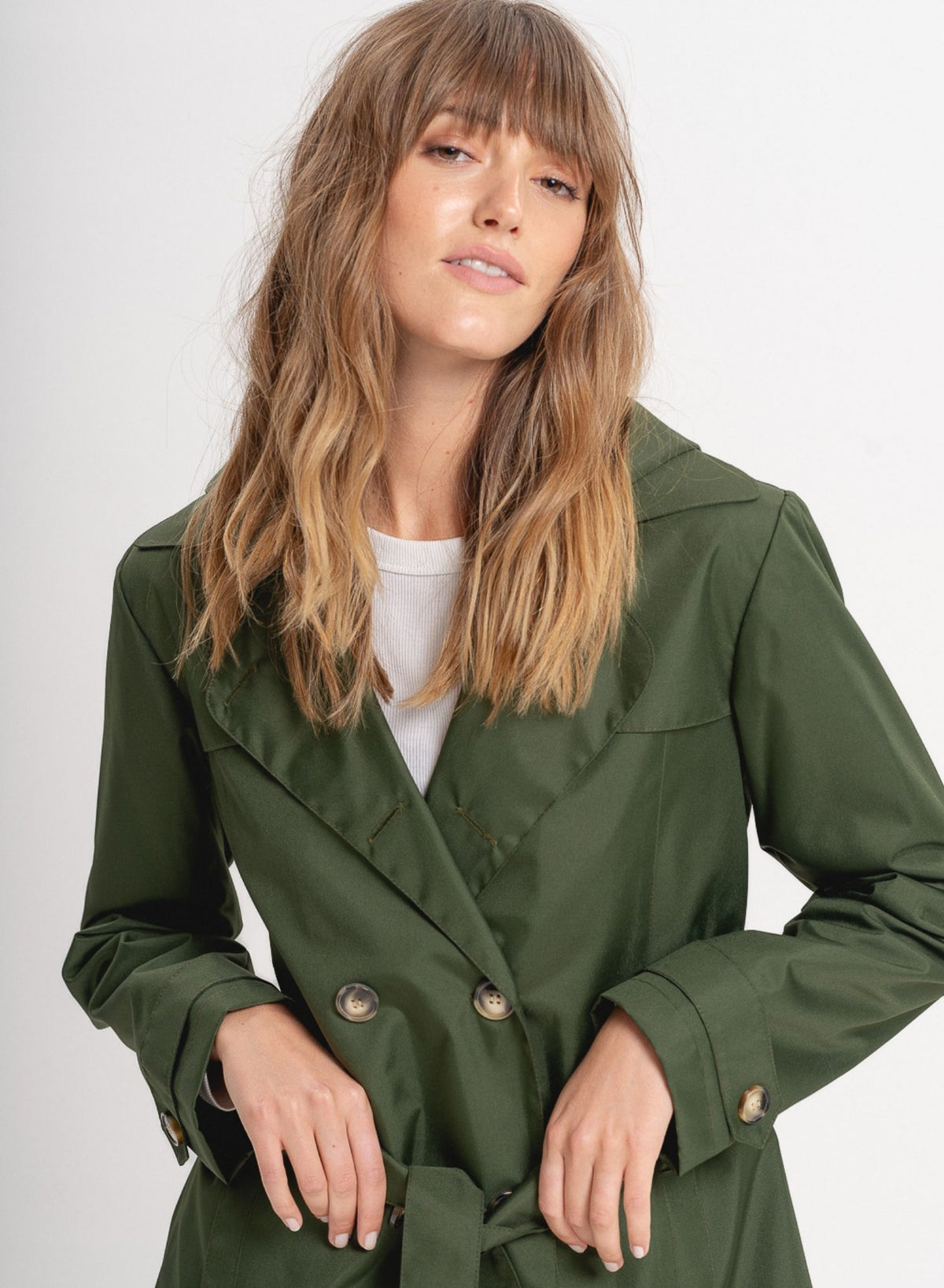 SECO - Manhattan Trench Coat | Military , buy at DOORS NYC