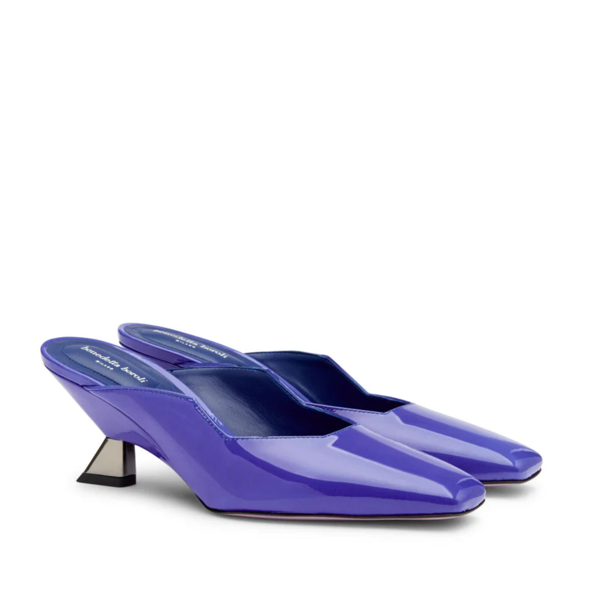 BENEDETTA BOROLI - Vera Blue Empire Clogs PR Sample at DOORS NYC PR showroom