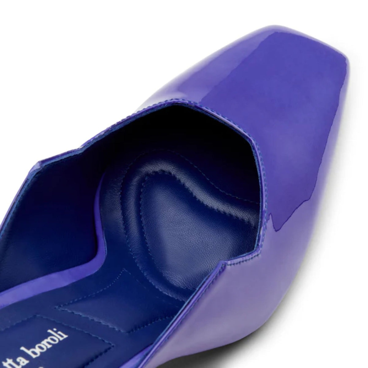 BENEDETTA BOROLI - Vera Blue Empire Clogs PR Sample at DOORS NYC PR showroom