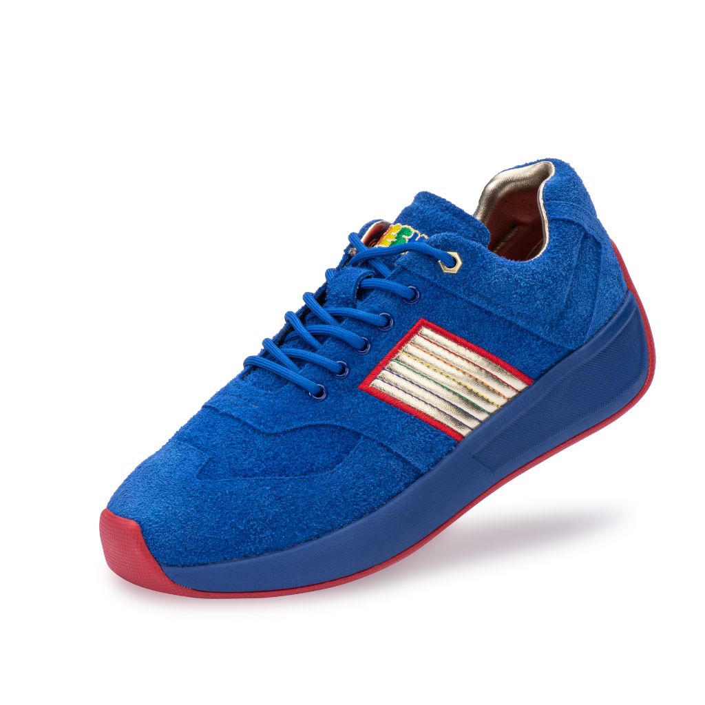 FRESHY - Brites Sneakers | Blue PR Sample at DOORS NYC PR showroom