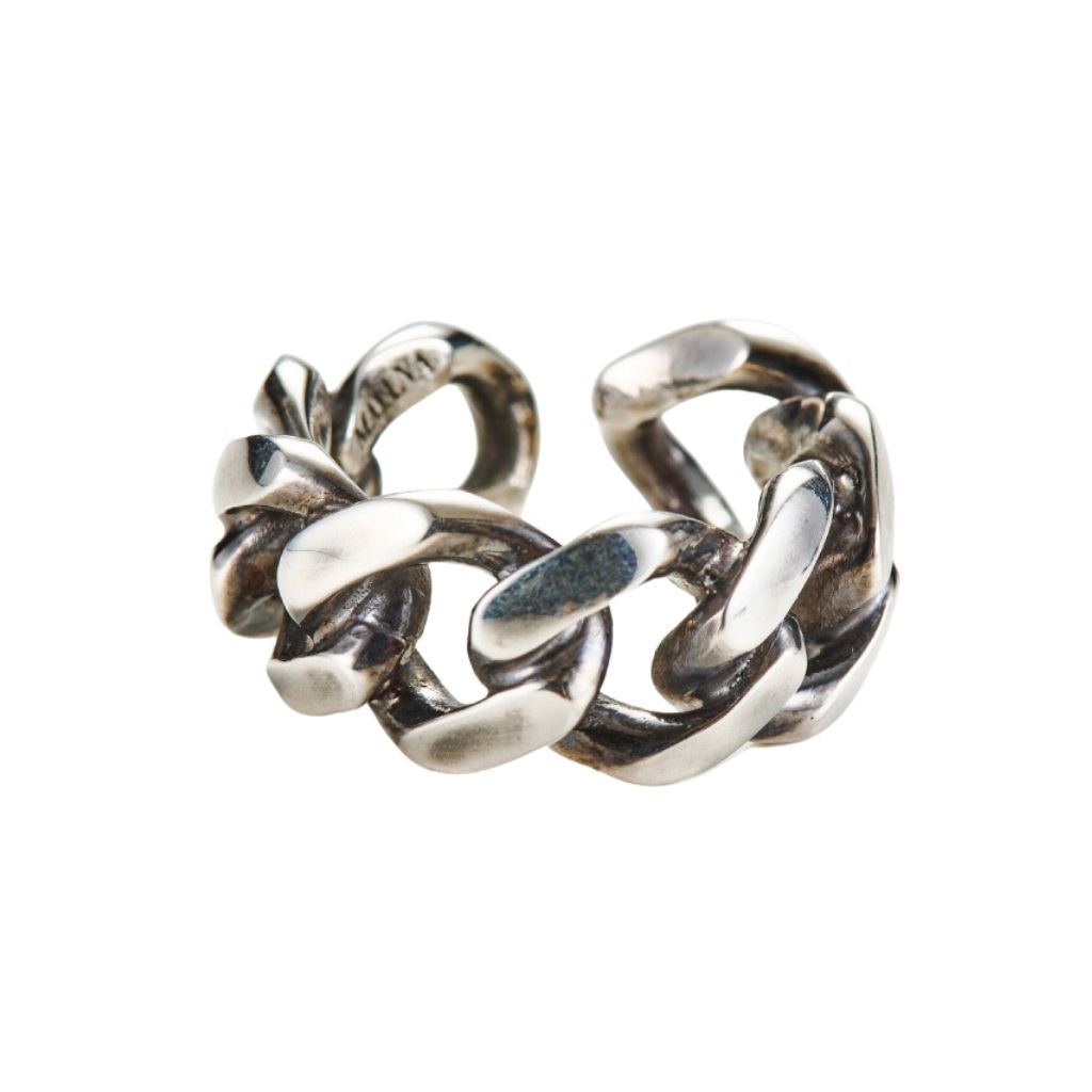MASANA - Silver Chain Connect Ring, buy at DOORS NYC