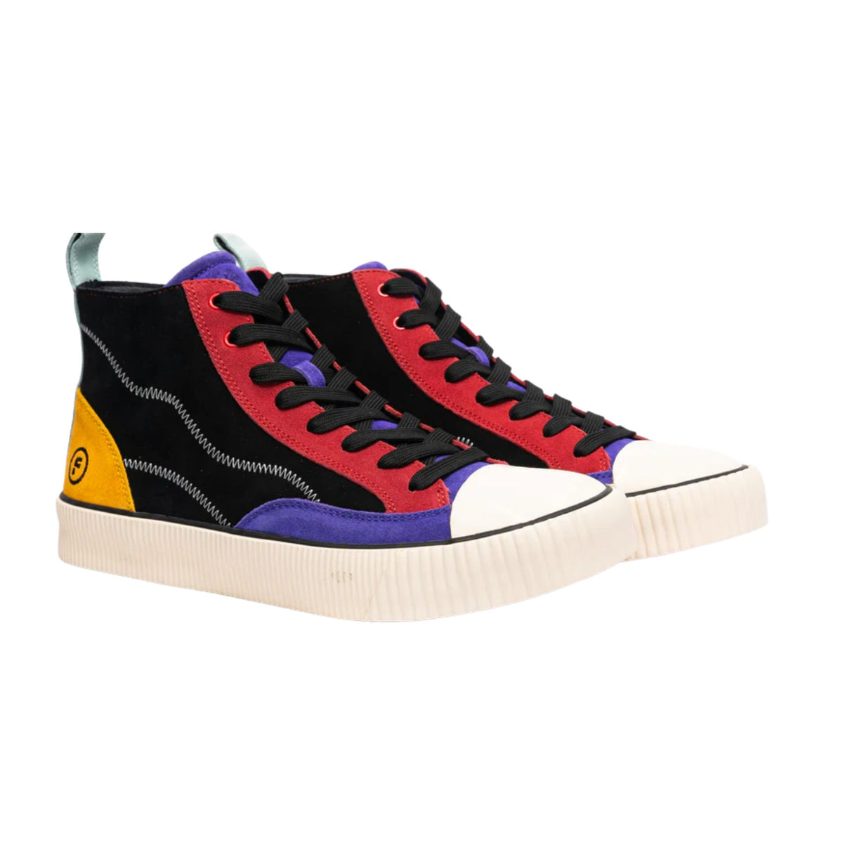FRESHY - Vulcan High-Top Sneakers | Black at DOORS NYC  