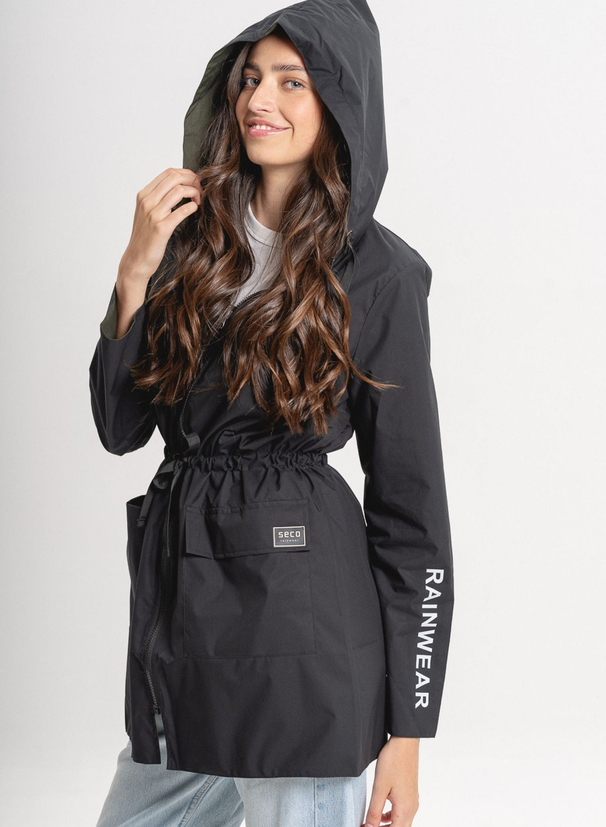 SECO -Reversible Print Jacket | Black, buy at DOORS NYC