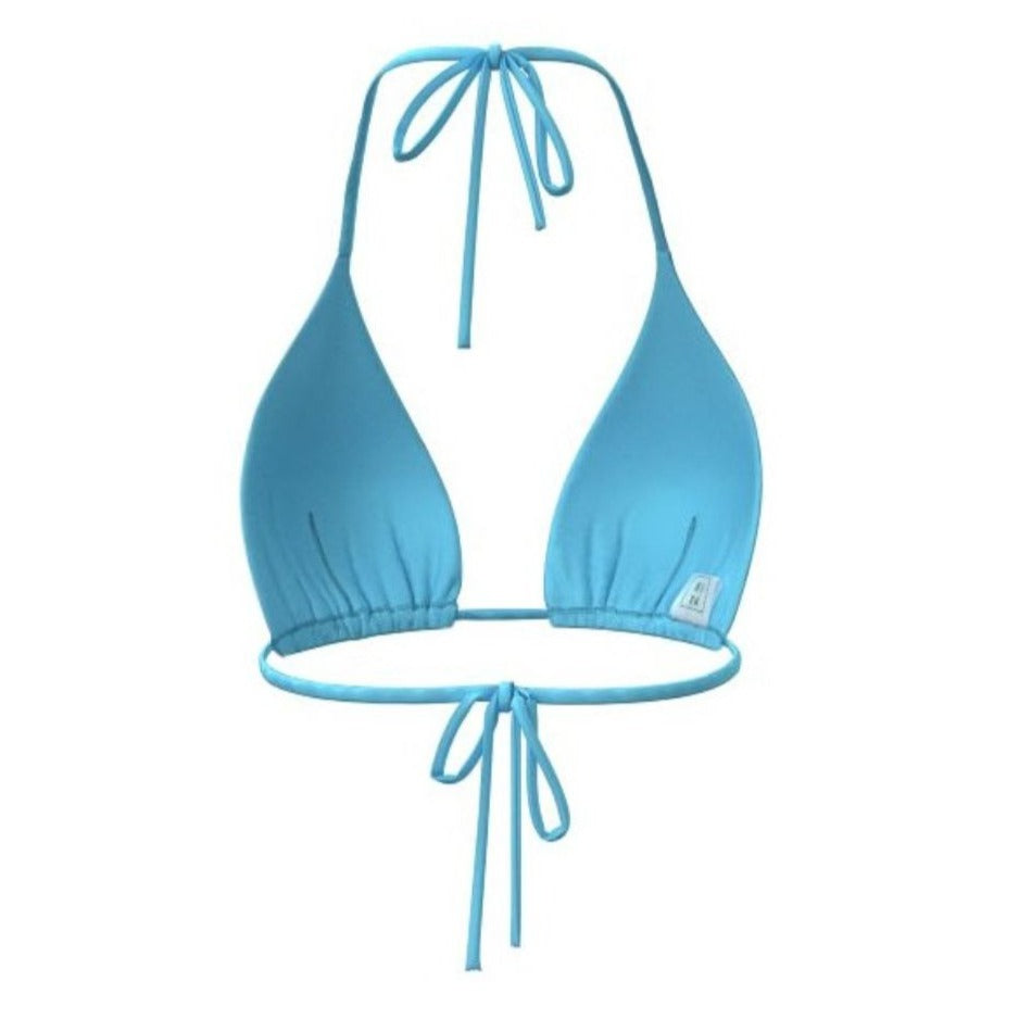 PALM SWM - California Bikini Top | Blue, buy at DOORS NYC