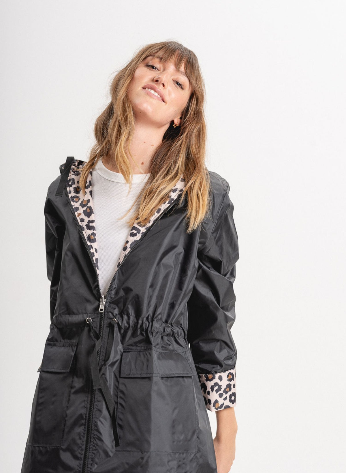 SECO -Reversible Print Jacket | Leopard, buy at DOORS NYC