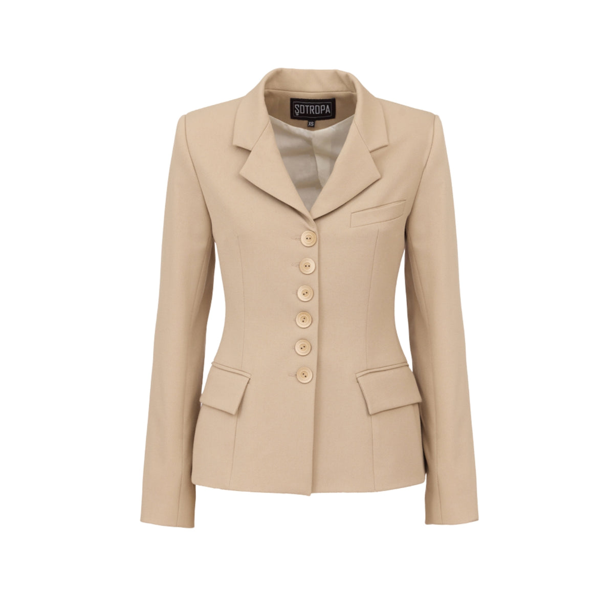 SOTROPA - Beige Blazer, PR Sample at DOORS NYC PR showroom