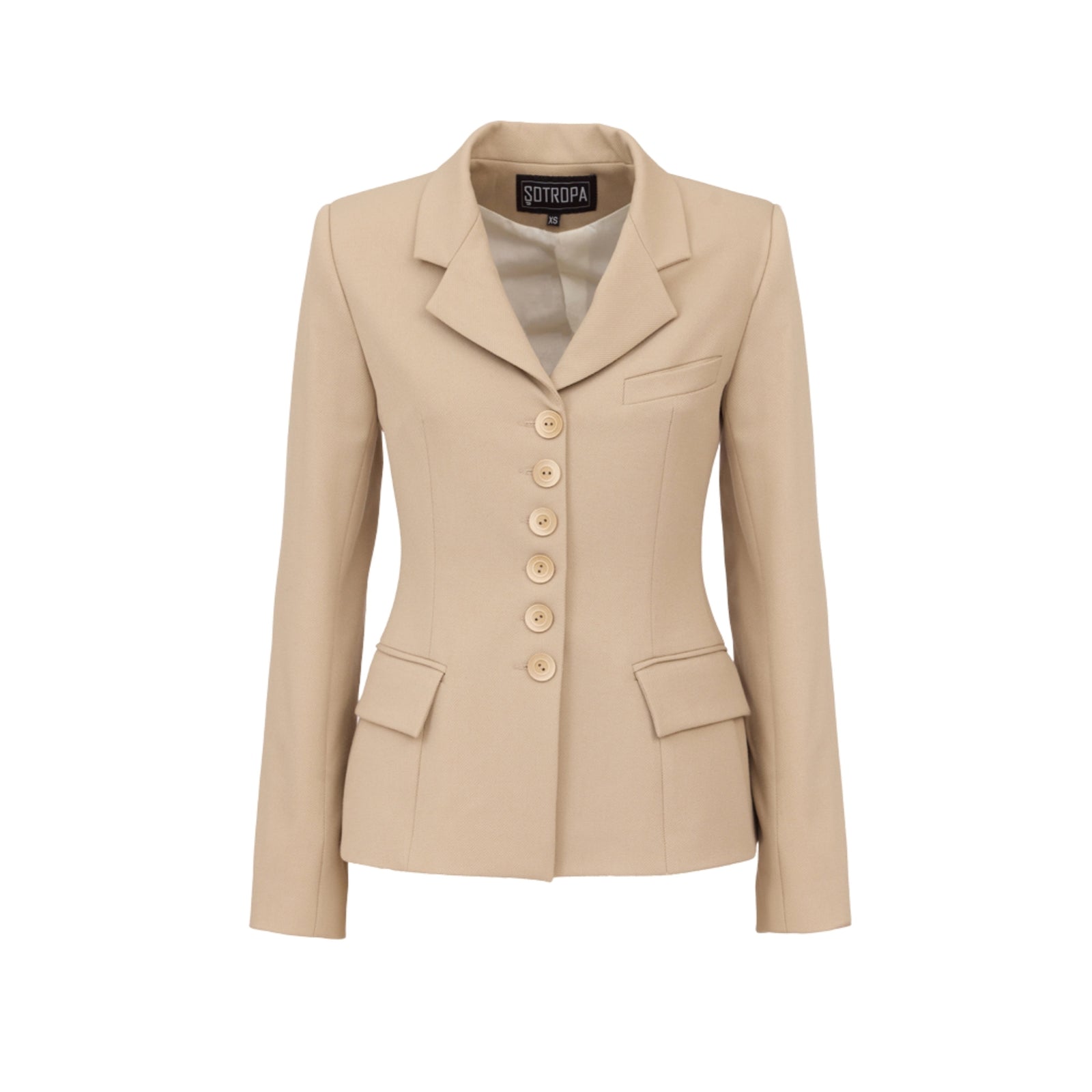 SOTROPA - Beige Blazer, PR Sample at DOORS NYC PR showroom