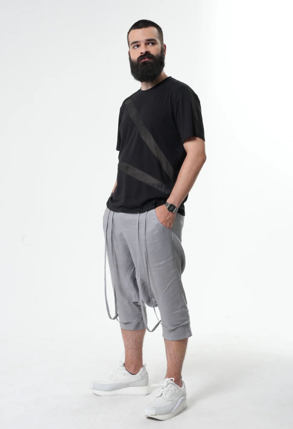 METAMORPHOZA - Linen Harem Pants | PR Sample at DOORS NYC
