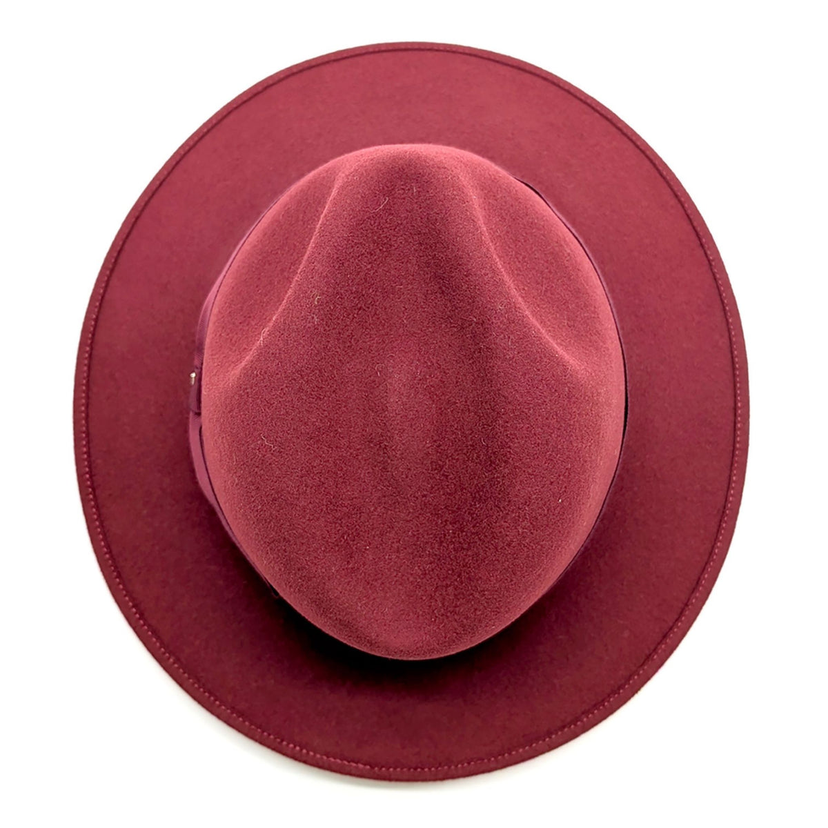 Red hat on a white background