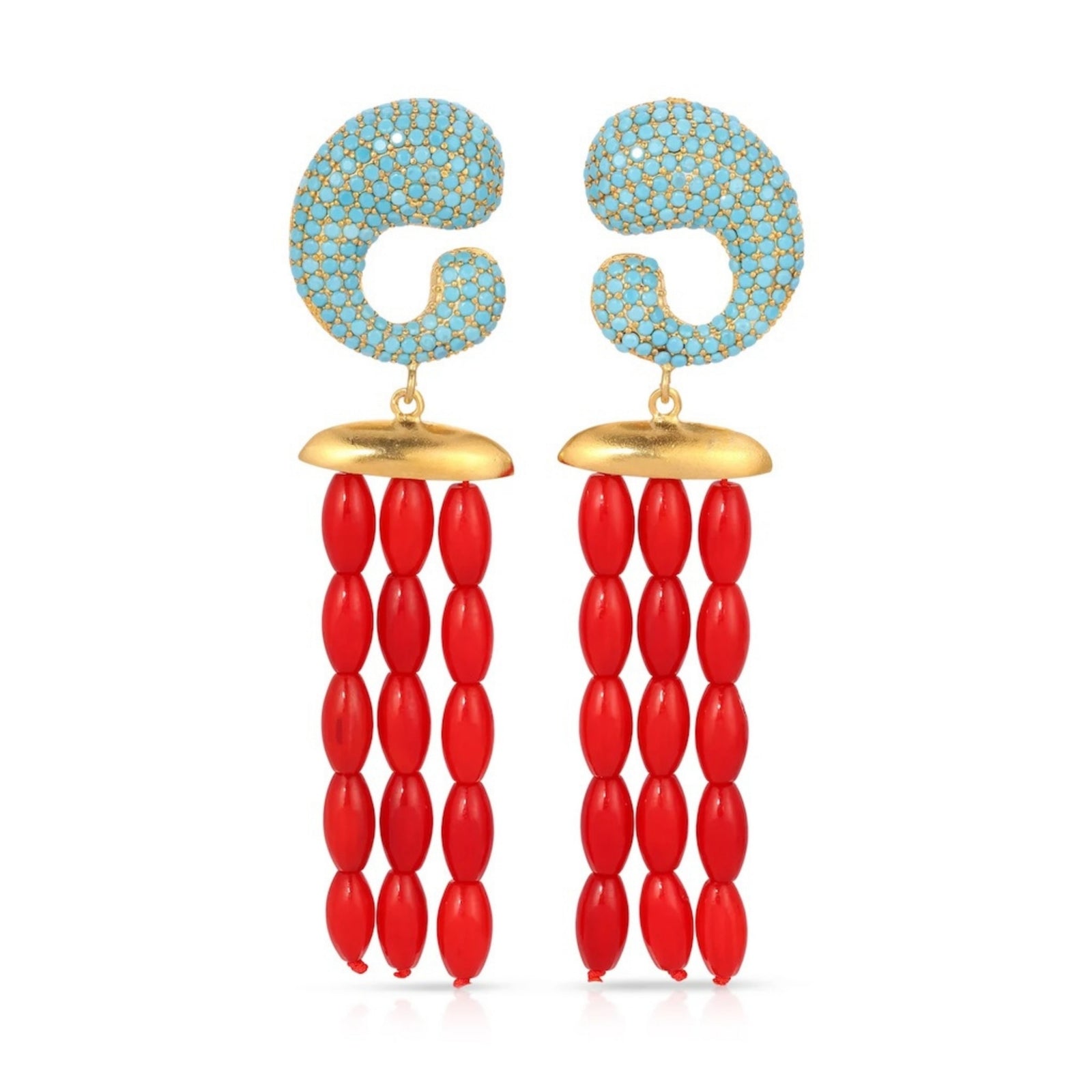 ZEPPLIN THE LABEL - Isobell Earrings, buy at DOORS NYC