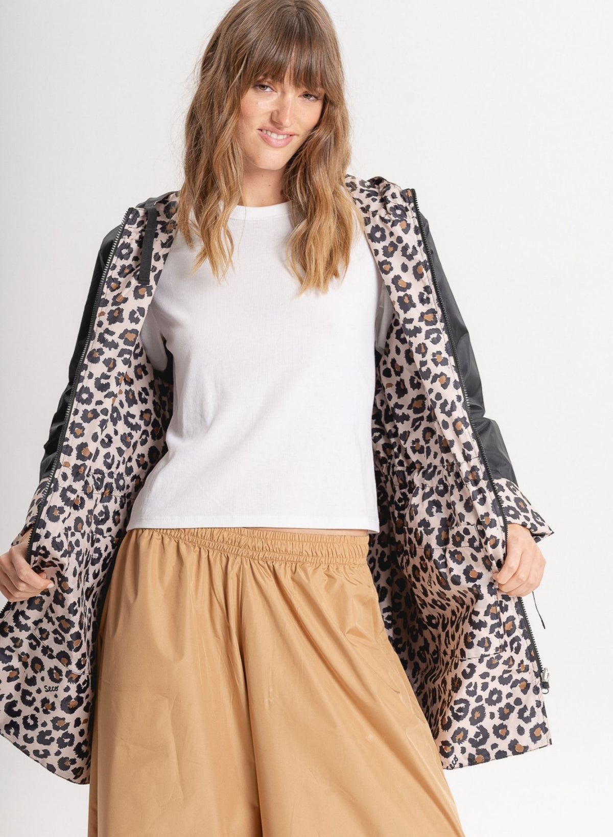 SECO -Reversible Print Jacket | Leopard, buy at DOORS NYC