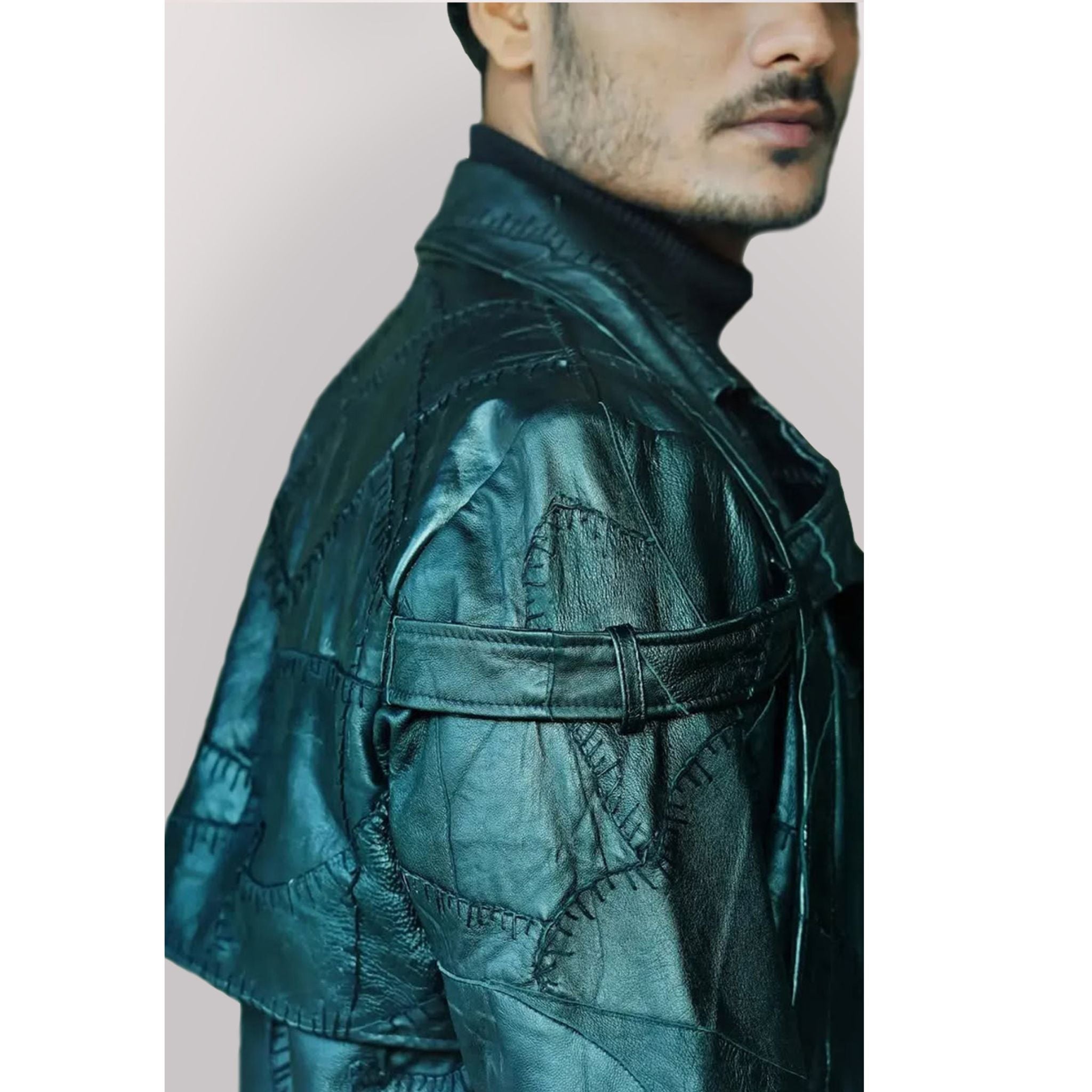 Unisex Genuine Leather Jacket Coat
