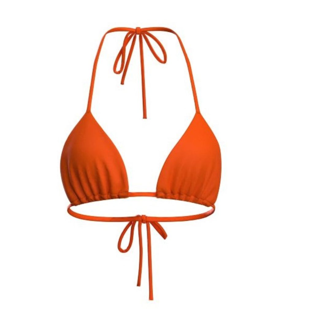 PALM SWM - Oahu Bikini Top | Orange, buy at DOORS NYC