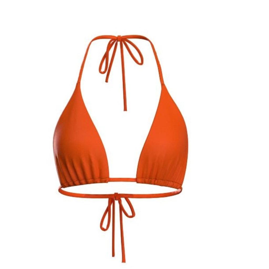 PALM SWM - California Bikini Top | Orange, buy at DOORS NYC