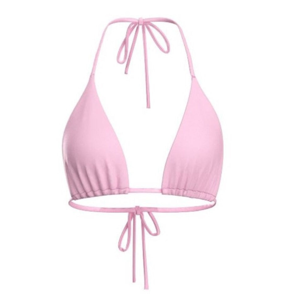 PALM SWM - California Bikini Top | Pink, buy at DOORS NYC