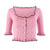 CHICTOPIA - Pink Knitted Top, buy at DOORS NYC