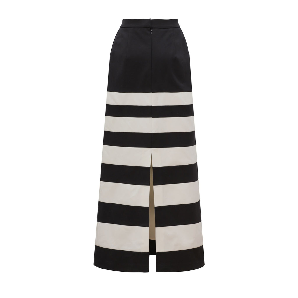 Contemporary Striped A-Line Skirt
