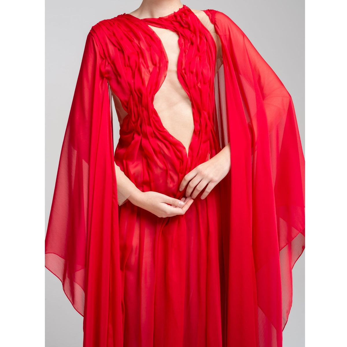 Red Aphrodite Divina Gown