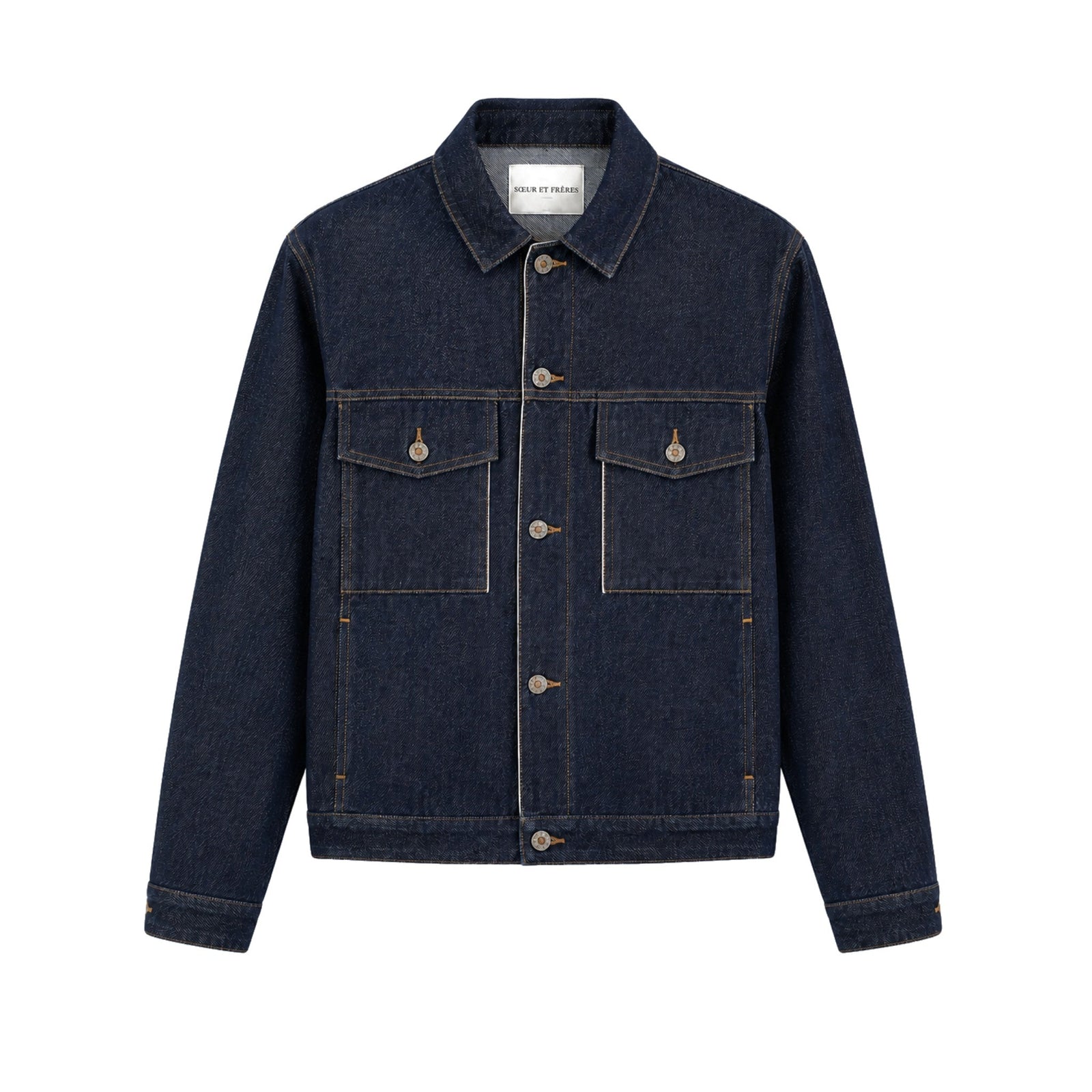 Dark Indigo Selvedge Denim Jacket