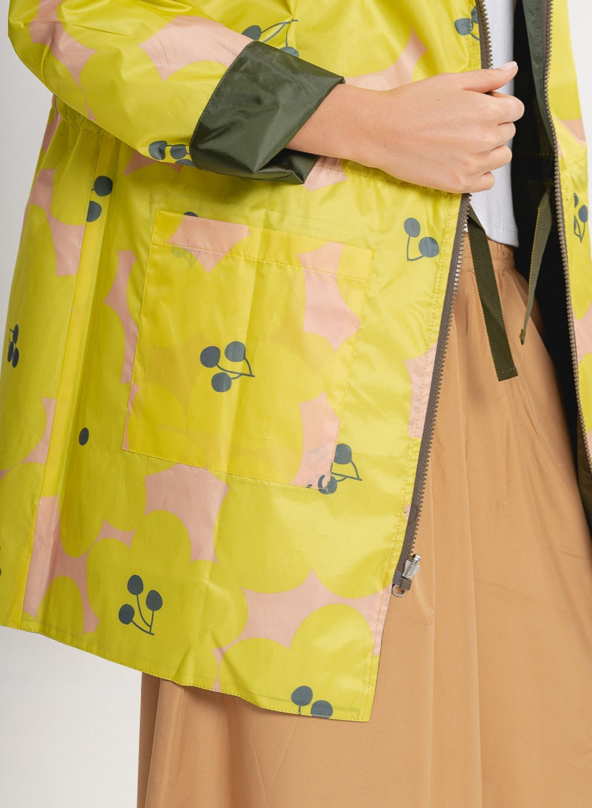 SECO -Reversible Print Jacket | Yellow, buy at DOORS NYC