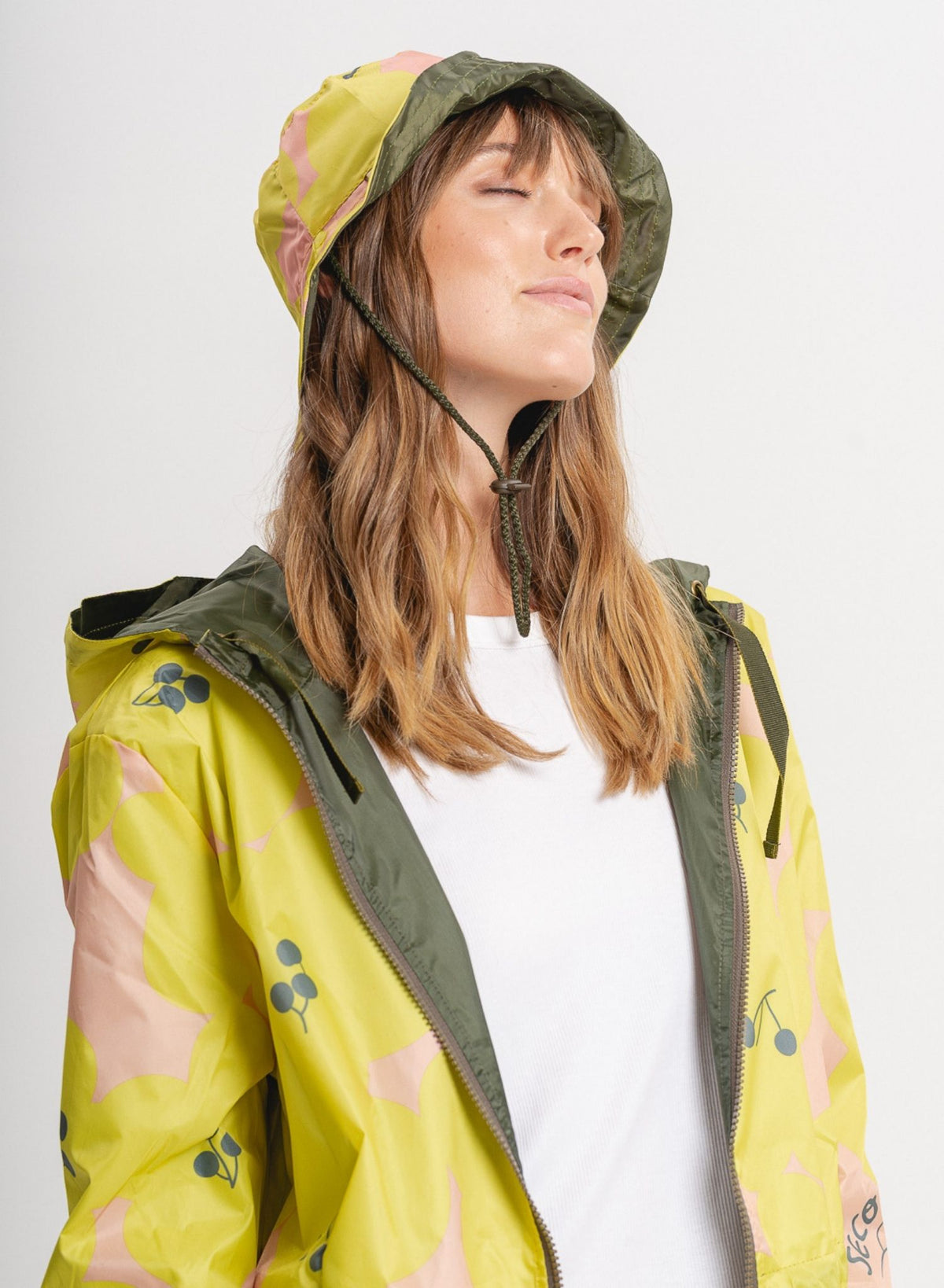 SECO -Reversible Print Jacket | Yellow, buy at DOORS NYC
