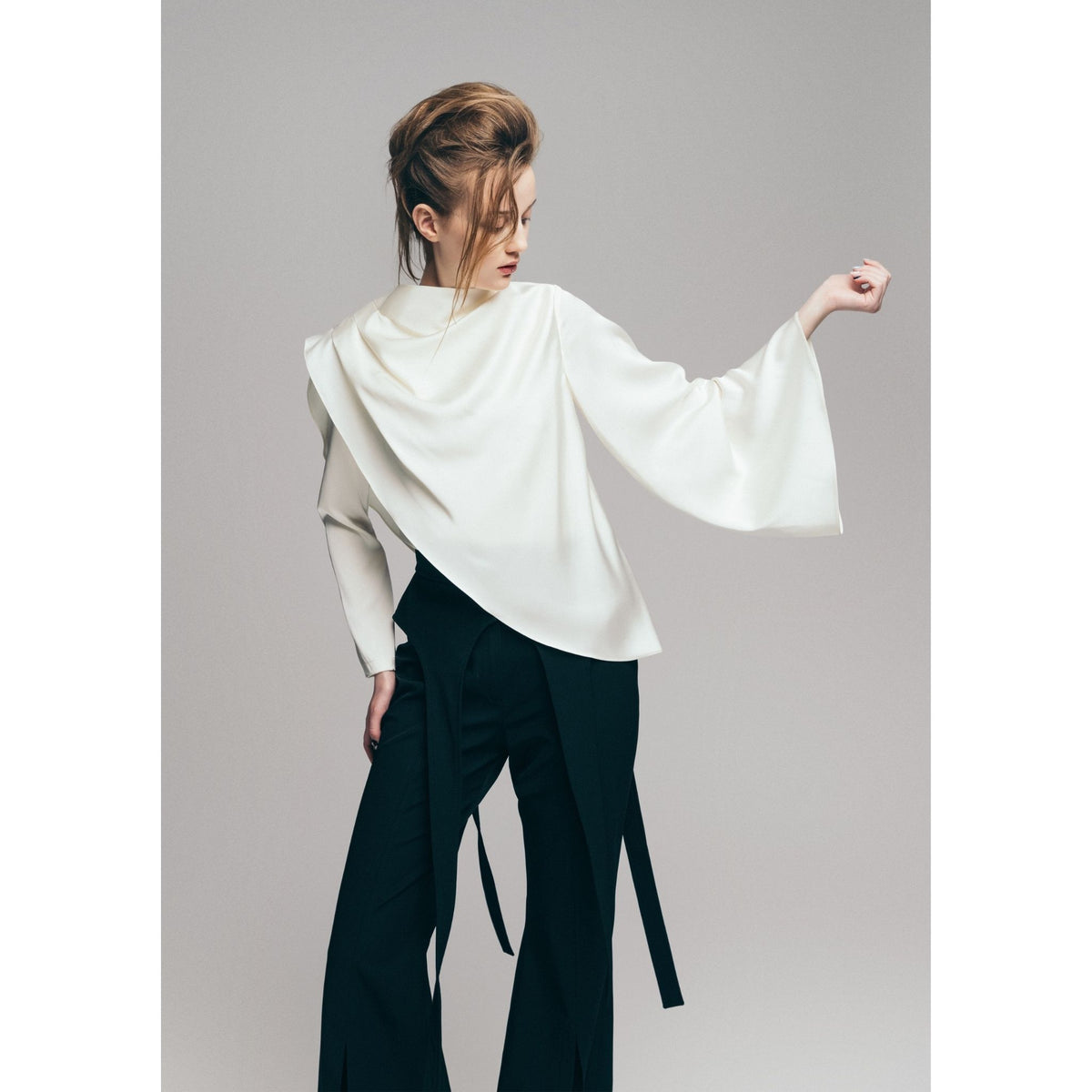 Runway Waist Overlay Belt | Black