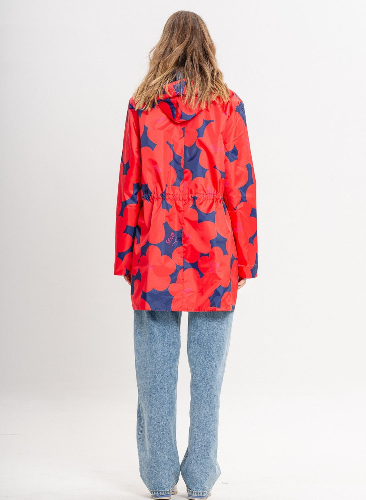 SECO -Reversible Print Jacket | Red buy at DOORS NYC