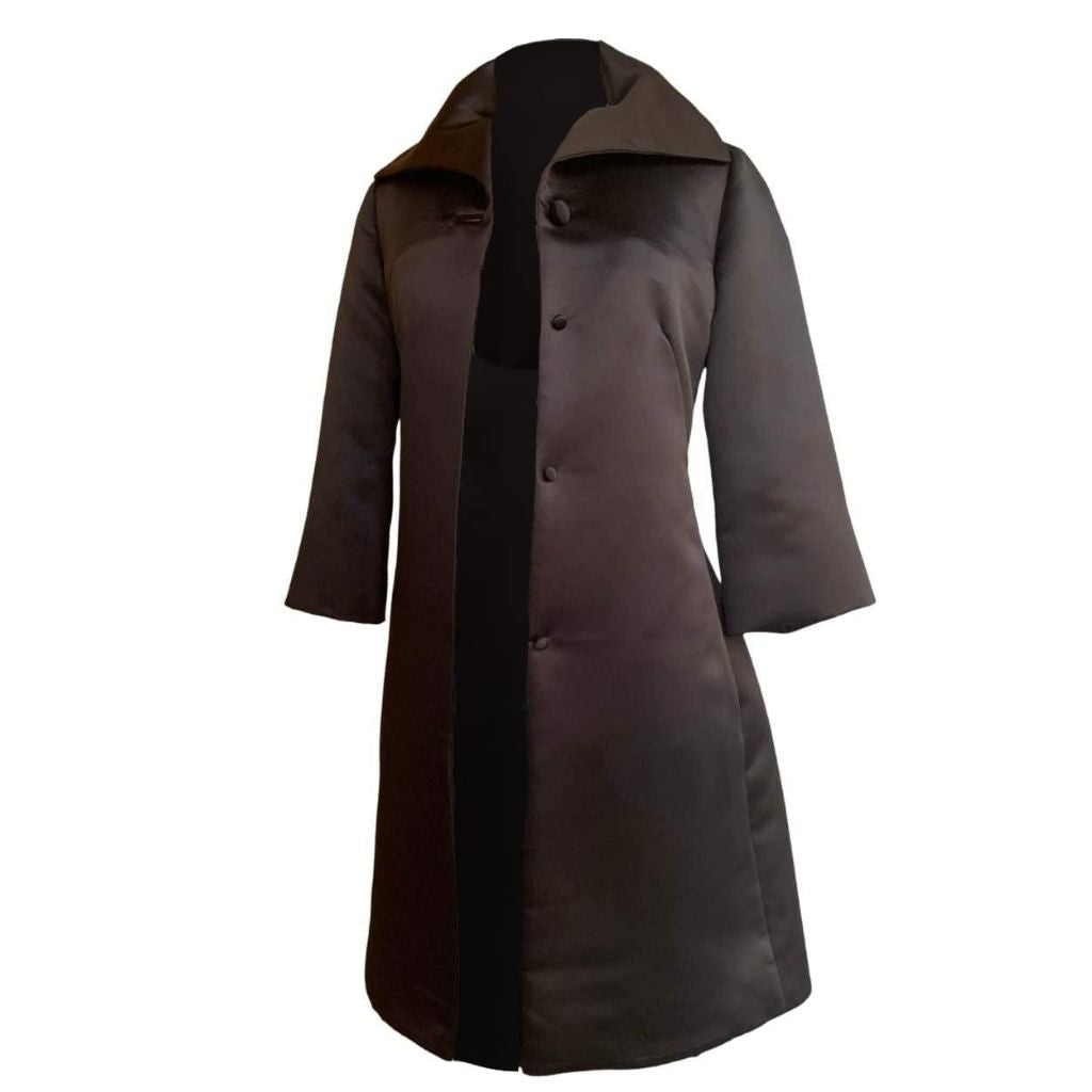 CATHERINE CURTIS - Black Evening Coat buy at DOORS NYC