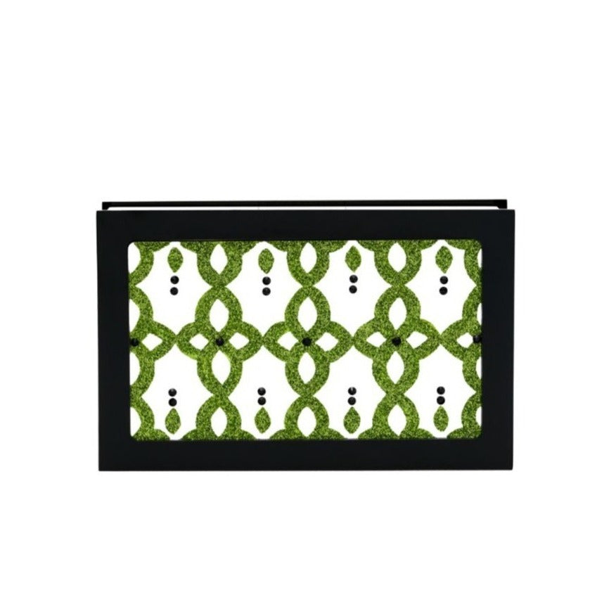 HALA & TATIANA - Layla Green Clutch , buy at DOORS NYC