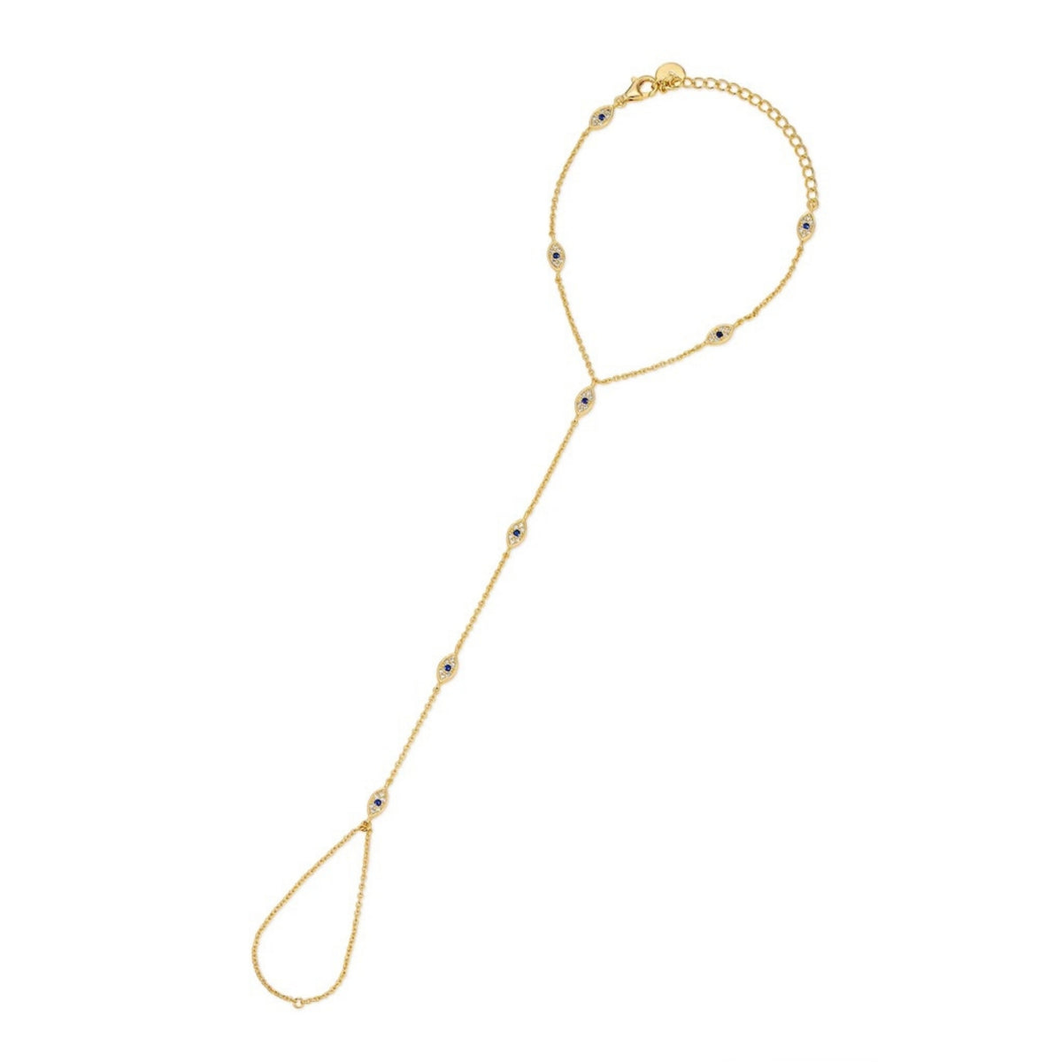 ZEPPLIN THE LABEL - Nikki Handchain | Gold, buy at DOORS NYC
