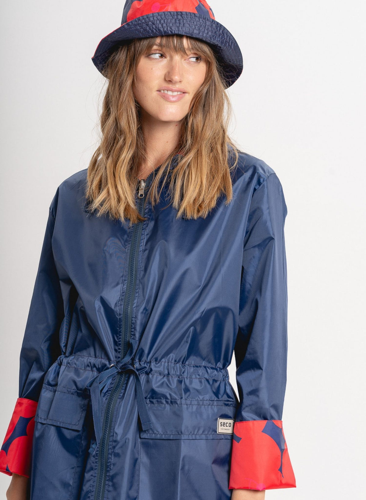 SECO -Reversible Print Jacket | Red buy at DOORS NYC