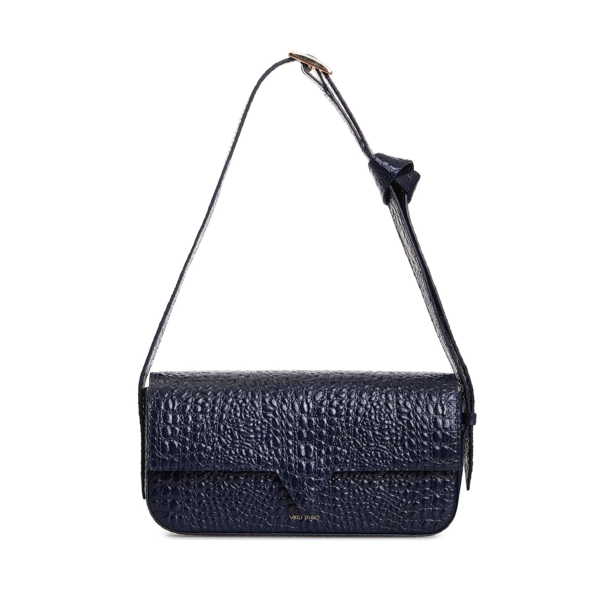 VIKELE STUDIO - Katrine Bag | Dark Blue, buy at DOORS NYC