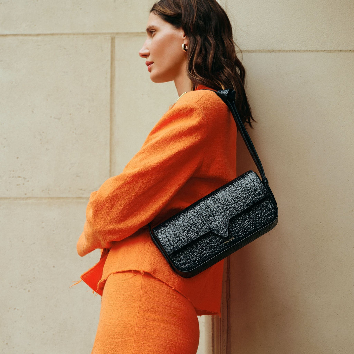 VIKELE STUDIO - Katrine Bag | Dark Blue, buy at DOORS NYC