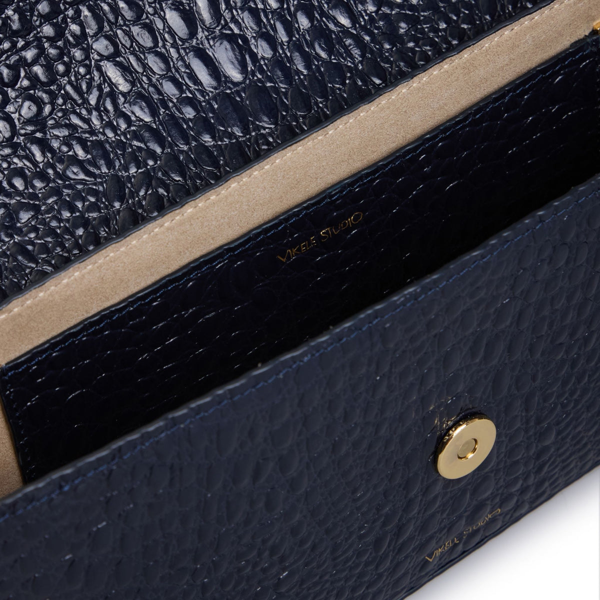 VIKELE STUDIO - Katrine Bag | Dark Blue, buy at DOORS NYC