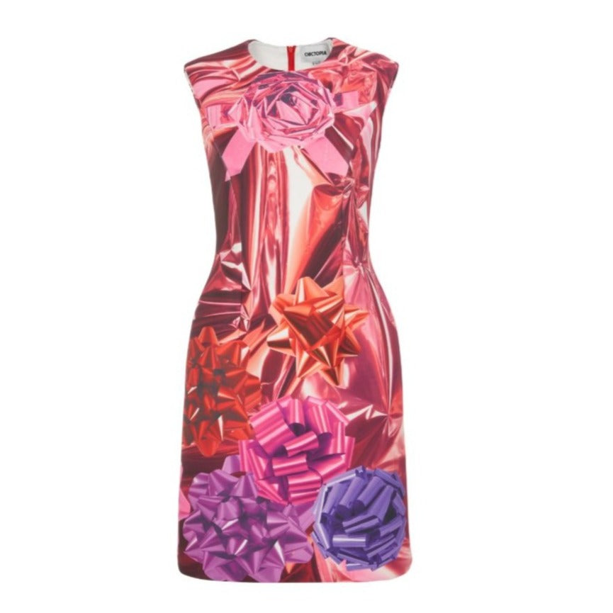 CHICTOPIA - Metallic Neoprene Dress, buy at DOORS NYC