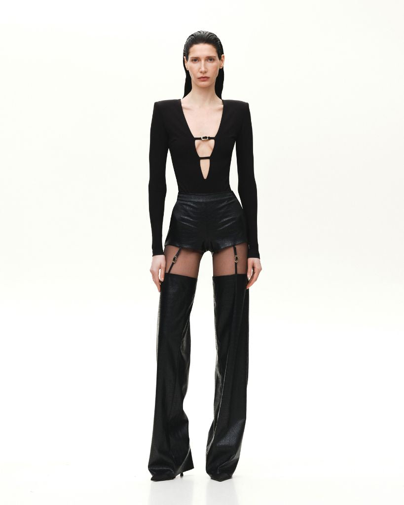KRIS MARAN - Transformable Pants With Details buy at DOORS NYC