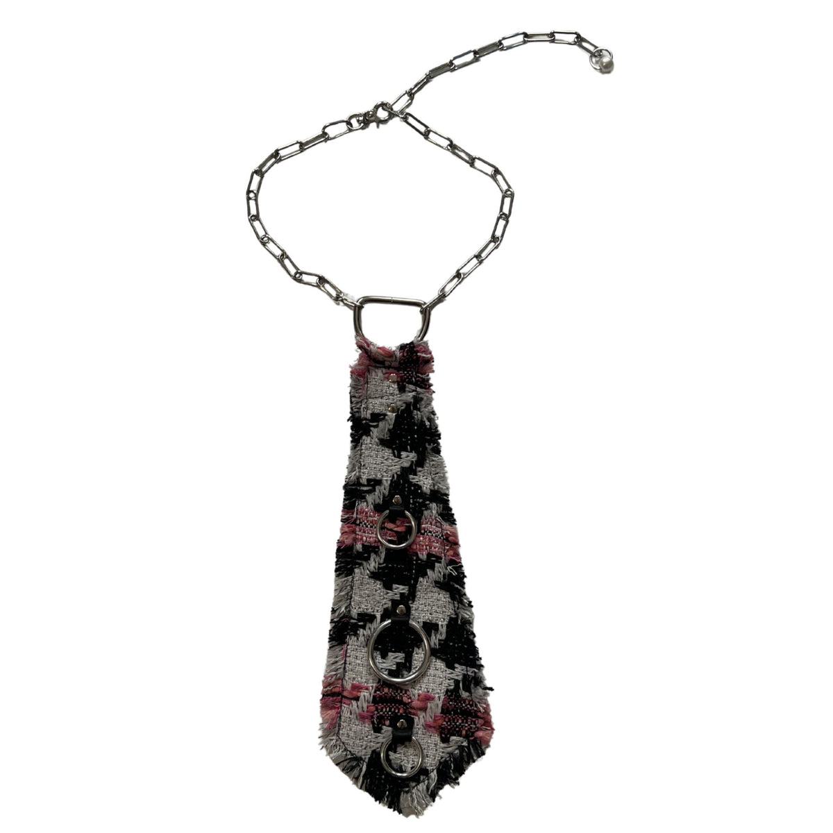 Plaid Necktie Necklace | HESTAVERSE x LADYGUNN