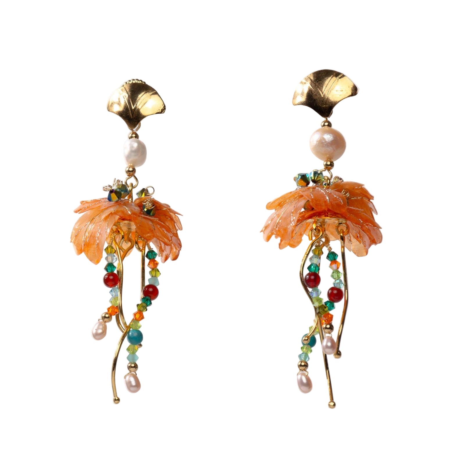 Medusa earring  designed by Alma Dos Mares