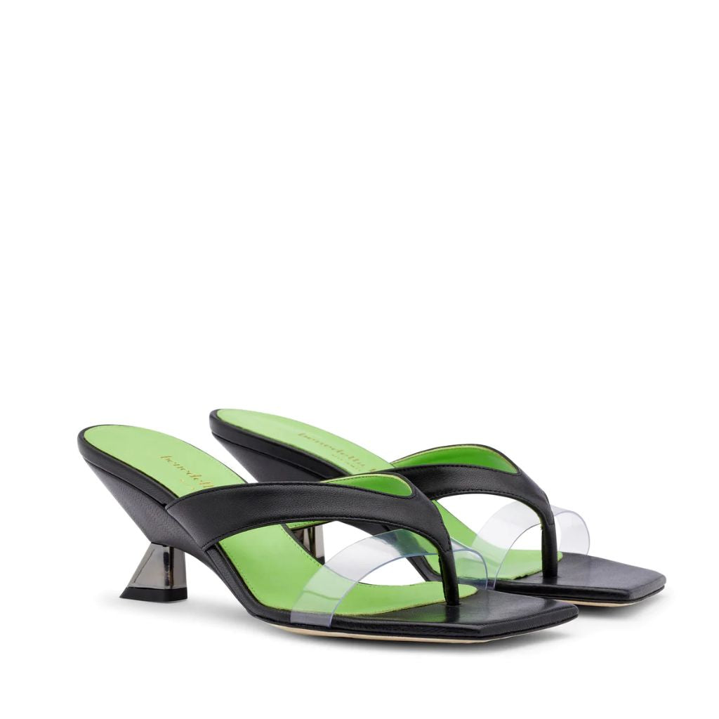BENEDETTA BOROLI - Chloe Slides Black PR Sample at DOORS NYC PR showroom
