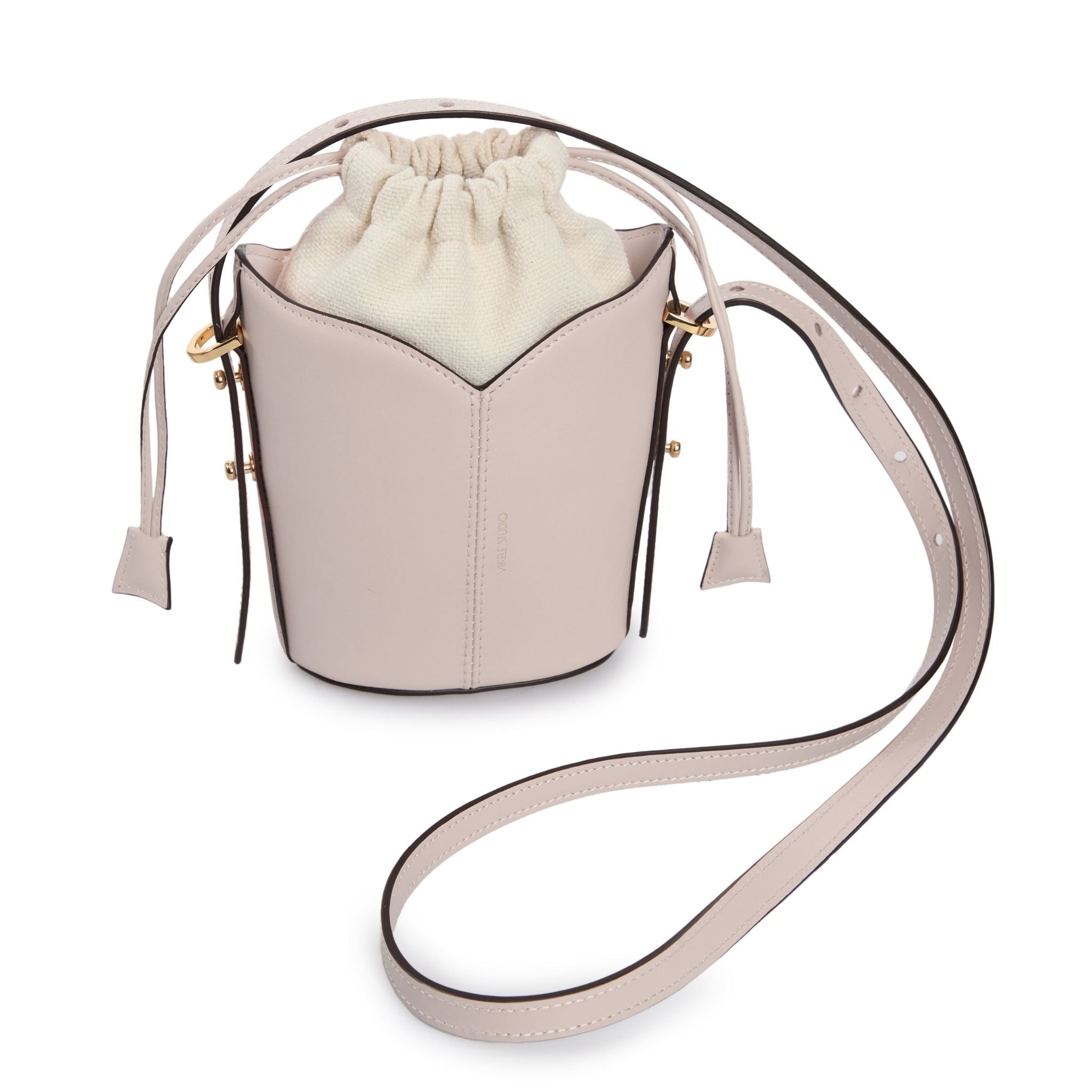 VIKELE STUDIO - DBucket Mini Bag | Light Pink, buy at DOORS NYC